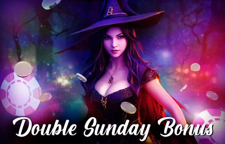 Doppio bonus della domenica di Magical Spin Casino