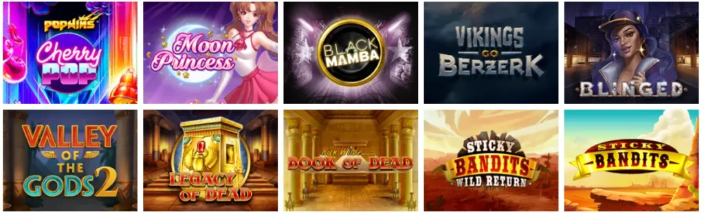 migliori giochi su magical spin casino