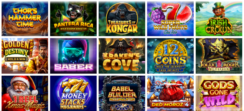 Slot machine di Magical Spin Casino