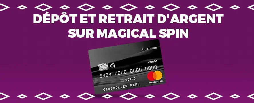 Depositi e prelievi di Magical Spin Casino