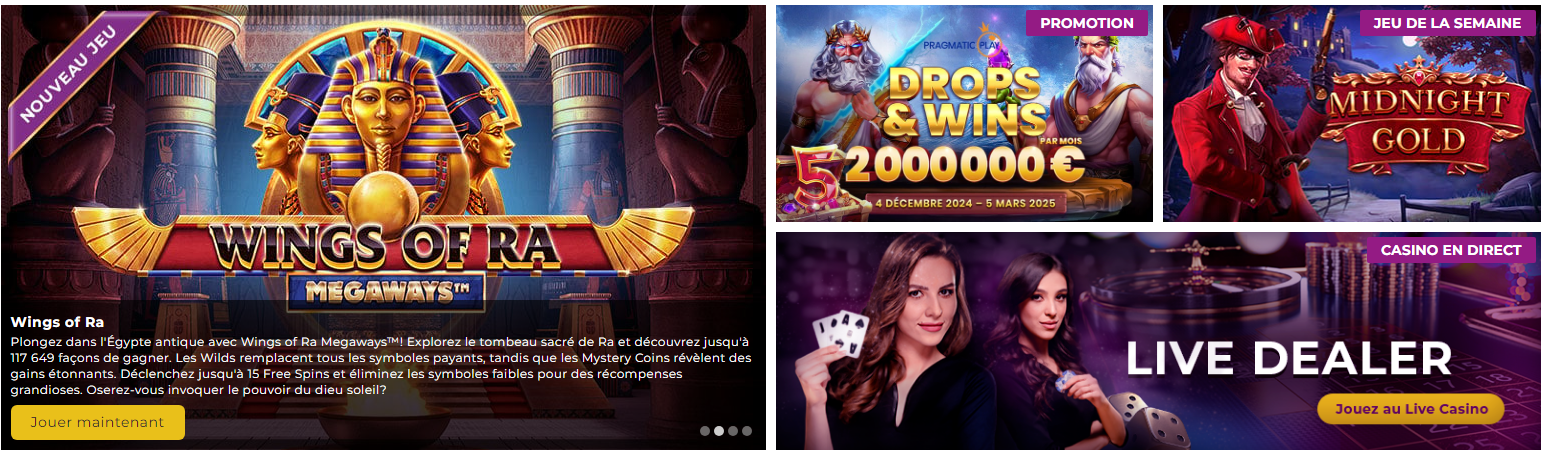 Giochi di Magical Spin Casino